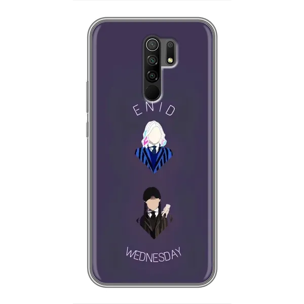 Чехол с принтом «Уэнздей и подруга» для Xiaomi Redmi 9