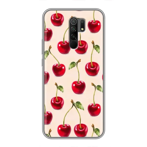 Чехол с принтом «Вишня» для Xiaomi Redmi 9