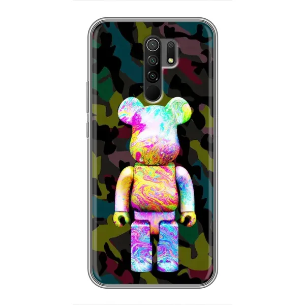 Чехол с принтом «Яркий Bearbrick» для Xiaomi Redmi 9