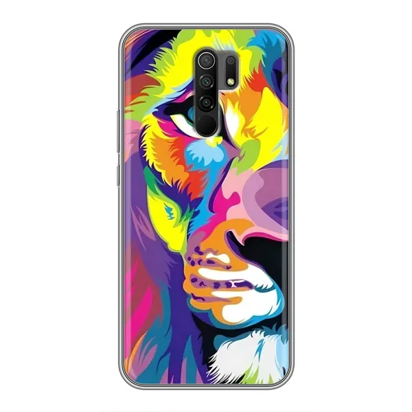 Чехол с принтом «Яркий Лев» для Xiaomi Redmi 9 Чехол с принтом «Яркий Лев» для Xiaomi Redmi 9