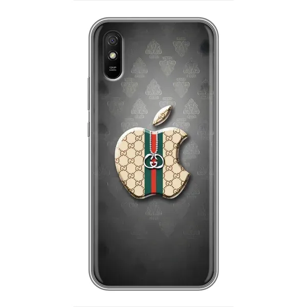 Чехол с принтом «Apple gucci» для Xiaomi Redmi 9A