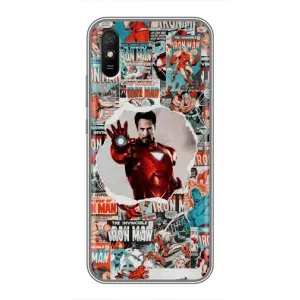 Чехлы с героями Марвел Xiaomi Redmi 9A (VPrint) (Айронмен)