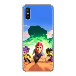 Чехол для Xiaomi Redmi 9A Бравл Старс (VPrint) (Бравел Старс)