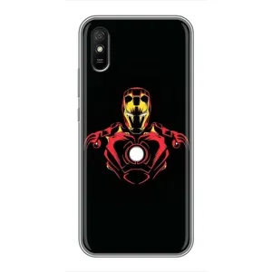 Чехлы с героями Марвел Xiaomi Redmi 9A (VPrint) (Человек железный)