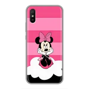 Эксклюзивный чехол для Xiaomi Redmi 9A (AlphaPrint - Мультяшные) (Девочка Maus)