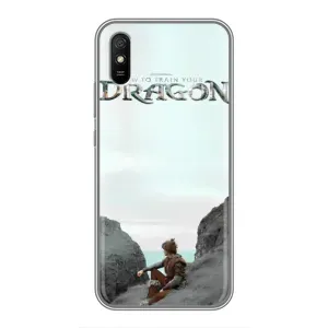 Чехол как приручить дракона на Xiaomi Redmi 9A (Дракон лого)