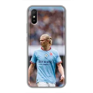 Чехлы с футболистом Ерлинг Холанд для Xiaomi Redmi 9A (AlphaPrint) (Эрлинг Холанд)