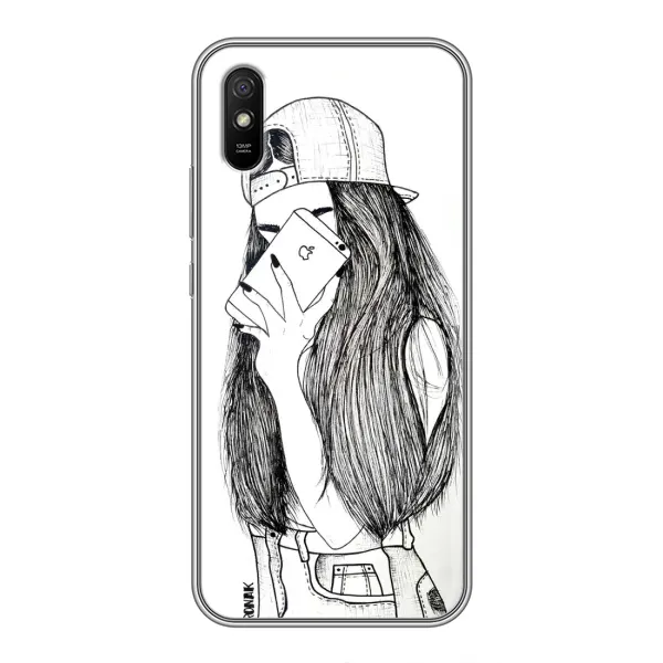 Чехол с принтом «Фото девочки» для Xiaomi Redmi 9A