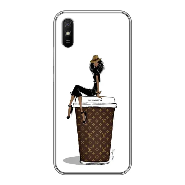 Чохол з принтом «кава LOUIS VUITTON» для Xiaomi Redmi 9A