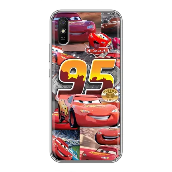 Чехол с принтом «Коллаж Молния Маквин» для Xiaomi Redmi 9A Чехол с принтом «Коллаж Молния Маквин» для Xiaomi Redmi 9A