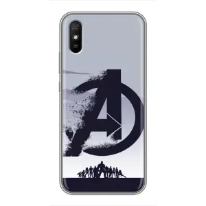 Чехлы с героями Марвел Xiaomi Redmi 9A (VPrint) (Команда А)