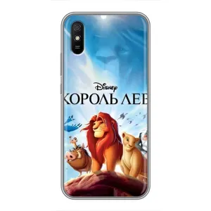 Чехол Король лев на Редми 9А (Постер Король Лев)