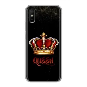 Чехол с Короной Редми 9А - (AlphaPrint) (Корона короля)