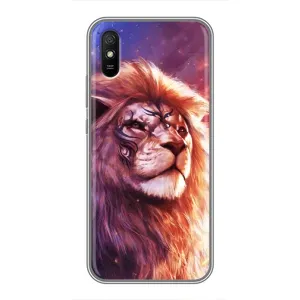Чехол со Львом для Xiaomi Redmi 9A (VPrint) (Красочный Лев)