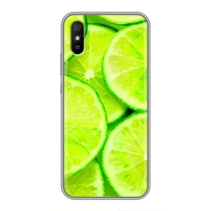 Чехлы с Фруктами для Xiaomi Redmi 9A (VPrint) (Лайм)