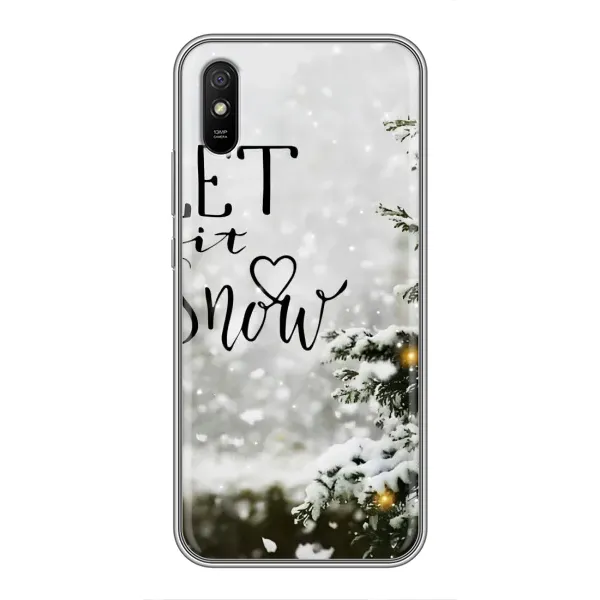 Чехол с принтом «Let it snow» для Xiaomi Redmi 9A Чехол с принтом «Let it snow» для Xiaomi Redmi 9A