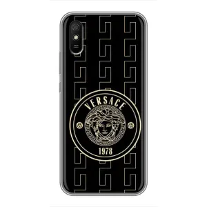 Чехлы VERSACE для Редми 9А (PREMIUMPrint) (Лого Версаче)