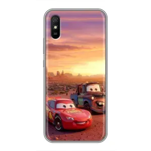 Силиконовый чехол Маквин для Xiaomi Redmi 9A (Маквин и Метр)
