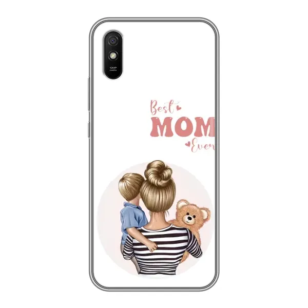 Чохол з принтом «Мама і син» для Xiaomi Redmi 9A