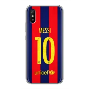 Чехлы Месси для Xiaomi Redmi 9A (AlphaPrint) (Messi Barca 10)