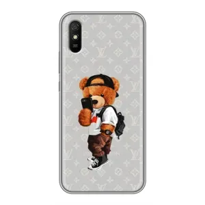 Брендновые Чехлы для Xiaomi Redmi 9A - (PREMIUMPrint) (Мишка Луи)