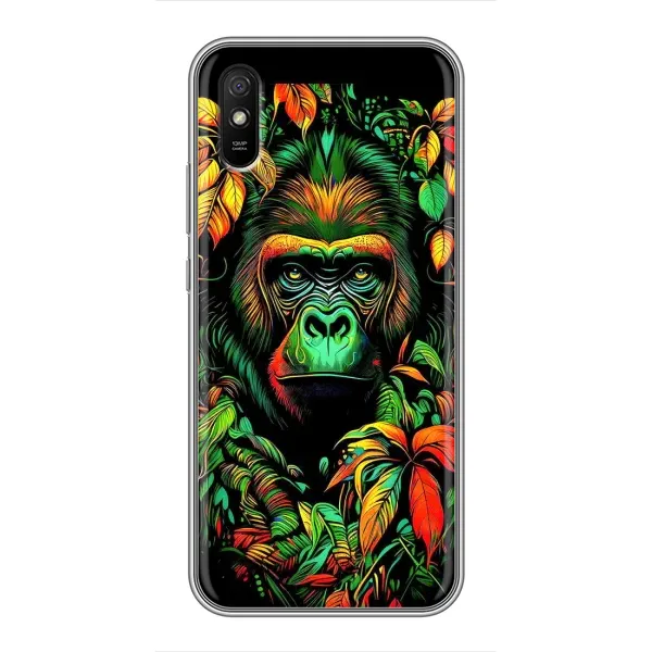 Чехол с принтом «Обезьяна в тропиках» для Xiaomi Redmi 9A