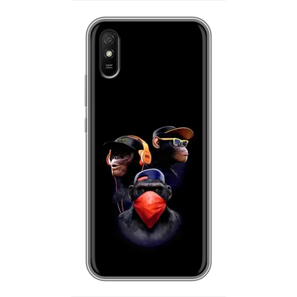 Чехол с принтом «Три обезьяны» для Xiaomi Redmi 9A