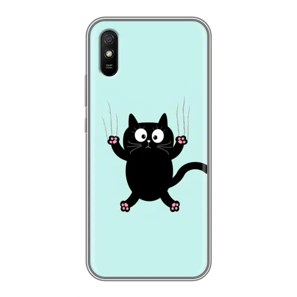 Чехол с принтом «Падающий кот» для Xiaomi Redmi 9A