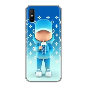 Круті Чохли Луі Віттон для Xiaomi Redmi 9A (AlphaPrint) (Хлопець LV)