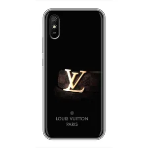 Чехлы Луи Витон для Xiaomi Redmi 9A (AlphaPrint - LOUIS VUITTON) (ремешок LV)