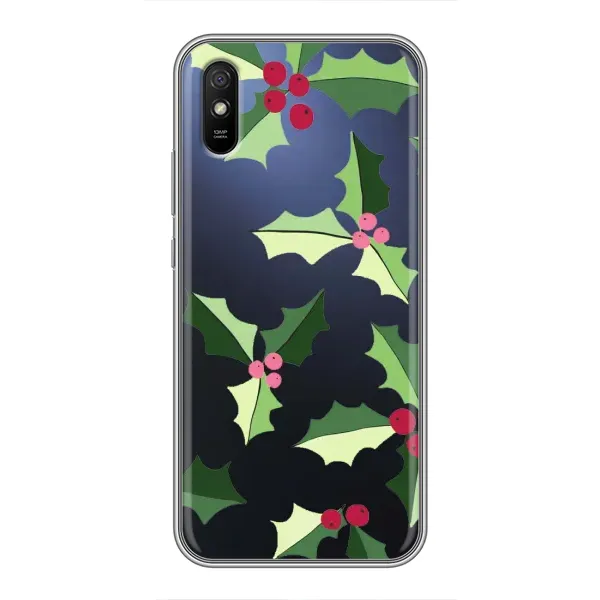 Чехол с принтом «Рождественский фон» для Xiaomi Redmi 9A