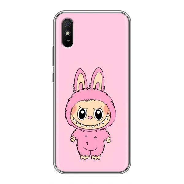 Чохол з принтом «Рожевий Лабубу» для Xiaomi Redmi 9A