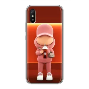 Круті Чохли Луі Віттон для Xiaomi Redmi 9A (AlphaPrint) (З Кавою)