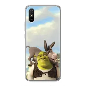 Чехол с принтом «Шрек и Осел» для Xiaomi Redmi 9A