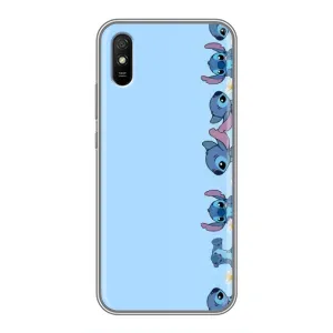 Чохол з принтом Стіч на Xiaomi Redmi 9A (Стіч фон)