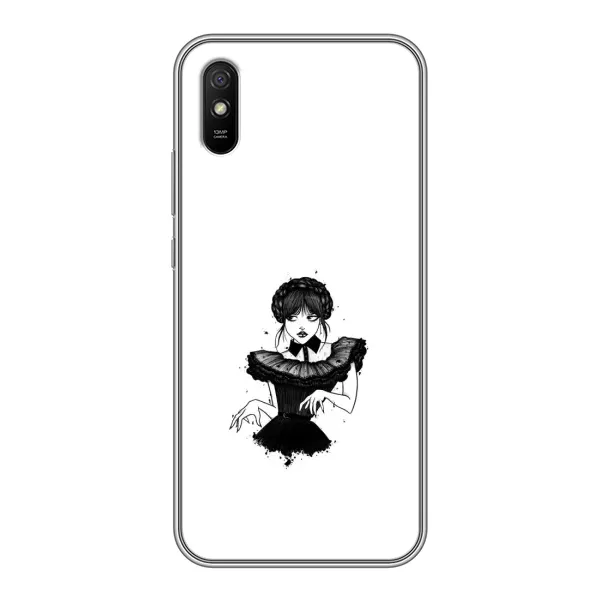 Чохол з принтом «танець Венздей» для Xiaomi Redmi 9A