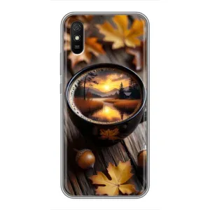 Чехол с принтом «Темный кофе» для Xiaomi Redmi 9A
