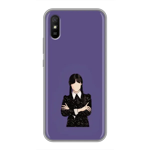 Чохол з принтом «Венздей у чорному» для Xiaomi Redmi 9A
