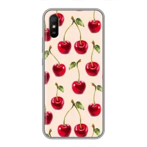 Чехлы с Фруктами для Xiaomi Redmi 9A (VPrint) (Вишня)