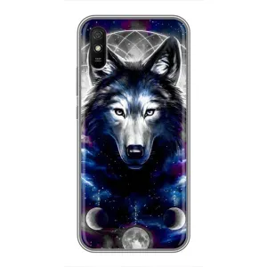 Защитные чехлы для Редми 9А (AlphaPrint) (ХИТ продаж) ВОЛК (Волк)