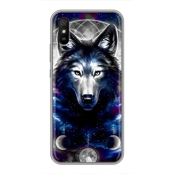 Чохол з принтом «Вовк» для Xiaomi Redmi 9A