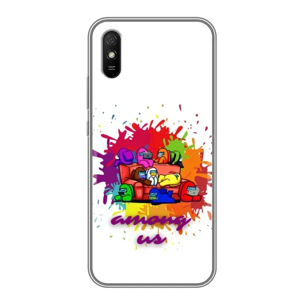 Чехол с принтом «Яркий АмонгАс» для Xiaomi Redmi 9A Чехол с принтом «Яркий АмонгАс» для Xiaomi Redmi 9A