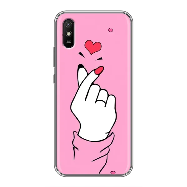 Чехол с принтом «Знак Love» для Xiaomi Redmi 9A Чехол с принтом «Знак Love» для Xiaomi Redmi 9A