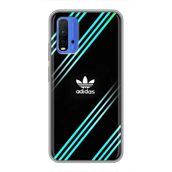 Чехол с принтом «Адидас с полосами» для Xiaomi Redmi 9T Чехол с принтом «Адидас с полосами» для Xiaomi Redmi 9T