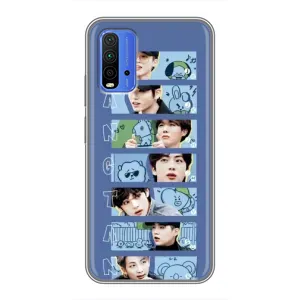 Чохли BTS для Xiaomi Redmi 9T (AlphaPrint) (Bangtan)