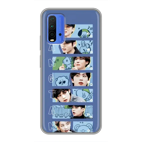 Чохол з принтом «Bangtan» для Xiaomi Redmi 9T