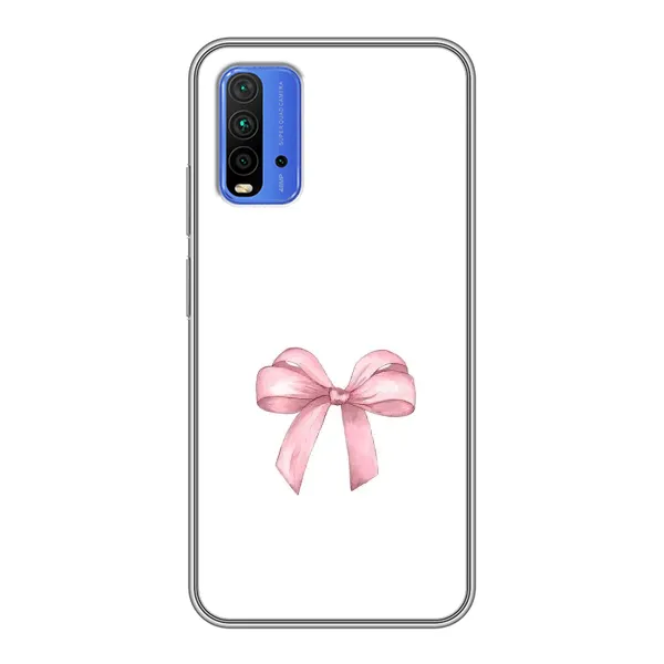 Чехол с принтом «Бант дизайн» для Xiaomi Redmi 9T Чехол с принтом «Бант дизайн» для Xiaomi Redmi 9T
