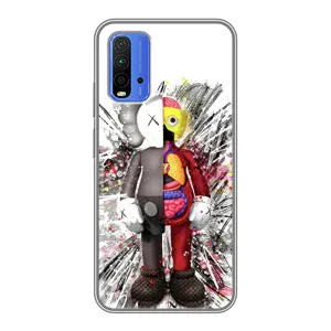 Чохли для Xiaomi Redmi 9T - Bearbrick Louis Vuitton (PREMIUMPrint) (Беарбрік)