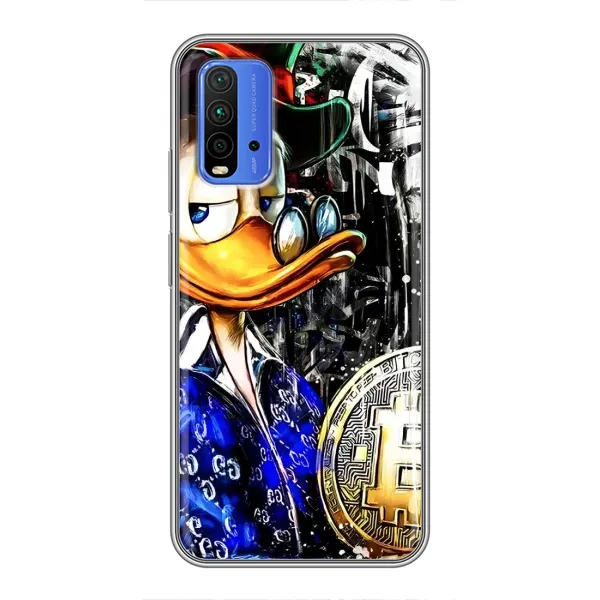 Чохол з принтом «Біткойн Скрудж» для Xiaomi Redmi 9T