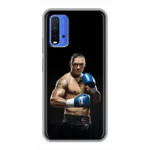 Чохол з картинкою Олександр Усик для Xiaomi Redmi 9T (Боксер Усик)